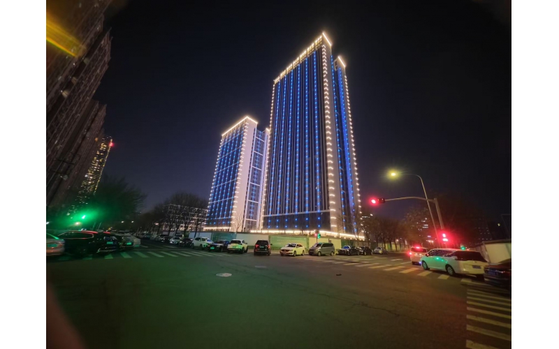 光影織就新地標(biāo)，夜色賦能活力區(qū) —— 臘山河西路 4# 地塊夜景亮化工程解讀